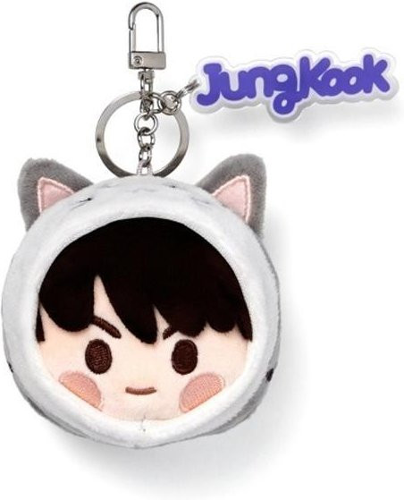 BTS Schlüsselanhänger Jungkook, weiß, Unisex - Bild 1
