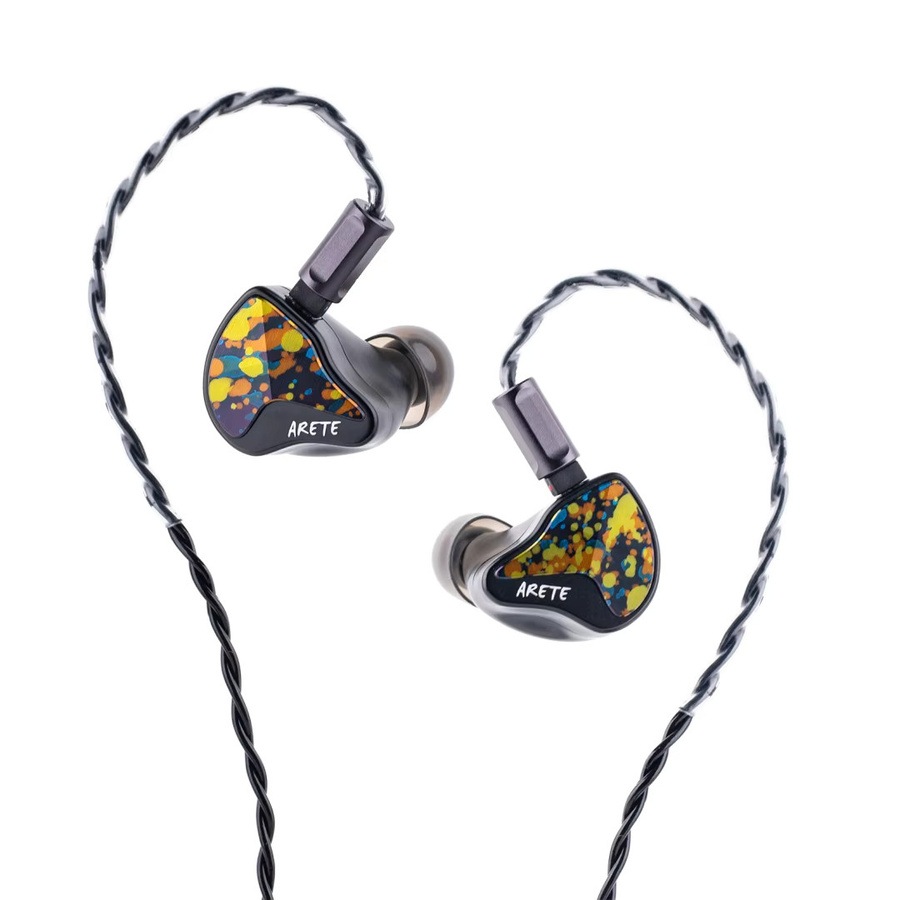 ZiiGaat x Fresh Reviews Arete II 2nd Gen Hybrid In-Ear-Kopfhörer mit 1DD + 4BA und austauschbarem Kabel in Blau - Bild 2