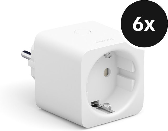 Philips Hue Smart Plug Steckdose 6er-Set weiß - Bild 1
