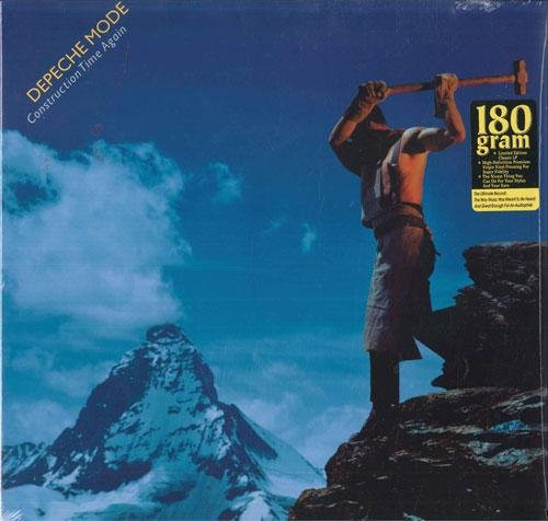 Depeche Mode Construction Time Again LP Vinyl Rock Mute Records 2021 Blue - Bild 1