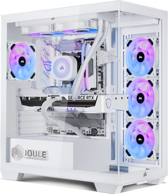 Joule Performance Gaming Desktop L1141190, Weiß, Intel Core Ultra 7 265KF, 32 GB, 1 TB SSD, NVIDIA GeForce RTX 5070, Windows - Bild 1