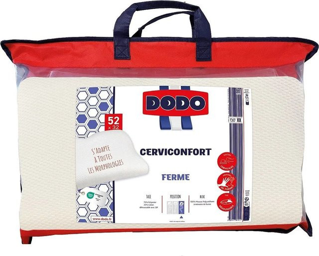 DODO Kopfkissen Perfect Position aus Memory Foam in Weiß, B/H: 52 x 32 cm - Bild 1