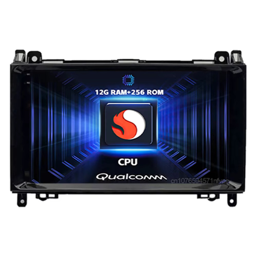 RSNAVI Android 16 Autoradio mit 2K QLED Display für Benz Sprinter und Volkswagen Crafter 2006 - 2016, Multimedia-Videoplayer mit GPS, CarPlay und Stereo, Schwarz - Bild 3