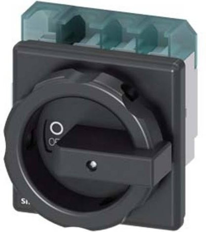 Siemens Lasttrennschalter Schwarz 4polig 63A 35mm² 690 V/AC 3LD25041TL51 - Bild 1