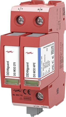 DEHN 943115 Überspannungsableiter in Rot - Bild 1
