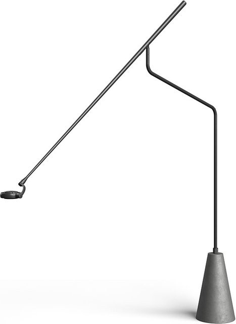 Rotaliana Ibis F1 LED-Stehleuchte in Schwarz matt, dimmbar und verstellbar - Bild 1