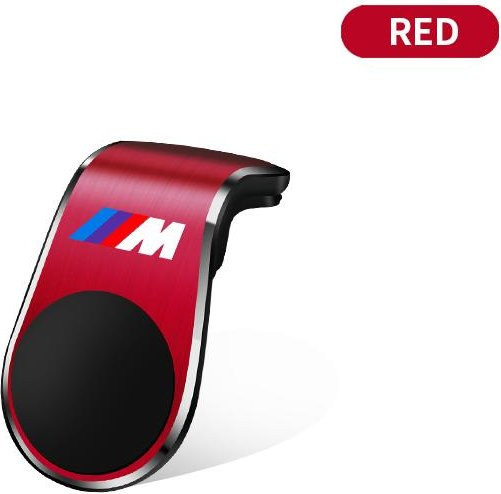 Magnetische L-förmige GPS Handyhalterung für BMW in Rot - Bild 1