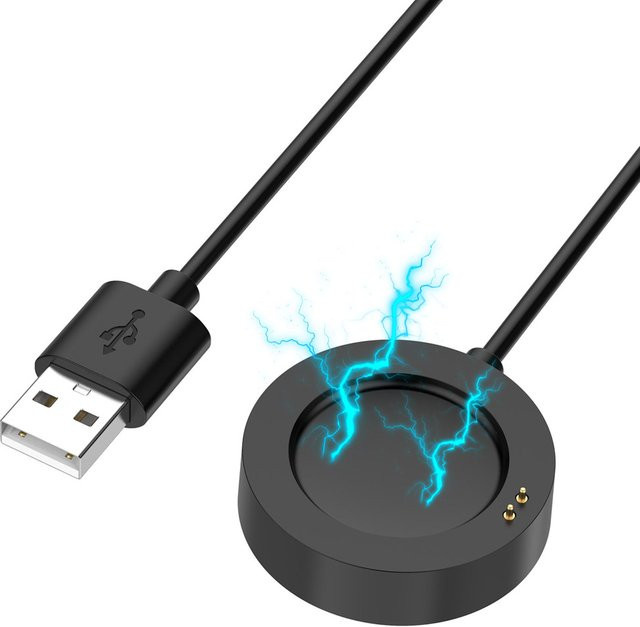 Xiaomi USB-Ladestation, Schwarz, für Watch S2, Watch 2 Pro, H1 Watch - Bild 1