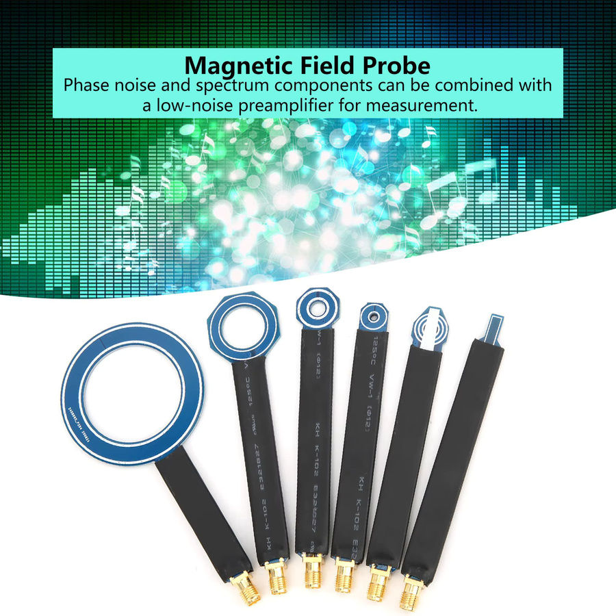 EMI SMA-Leitungsstrahlungstestantennen Set mit Near-Field-Magnetfeldsonden zur Messung von Magnetfeldern - Bild 4