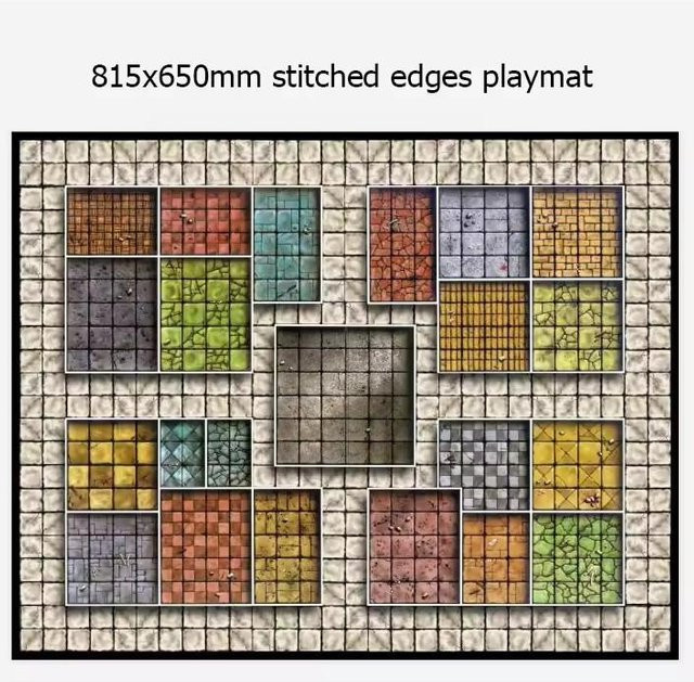 Binchi Outdoor Product HeroQuest Spielmatte, Gummi, ab 7 Jahren - Bild 1