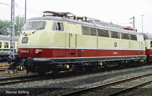 Arnold E-Lok 103 004 der DB in den Farben Beige und Rot, Spur N, Modell HN2564 N E - Bild 1