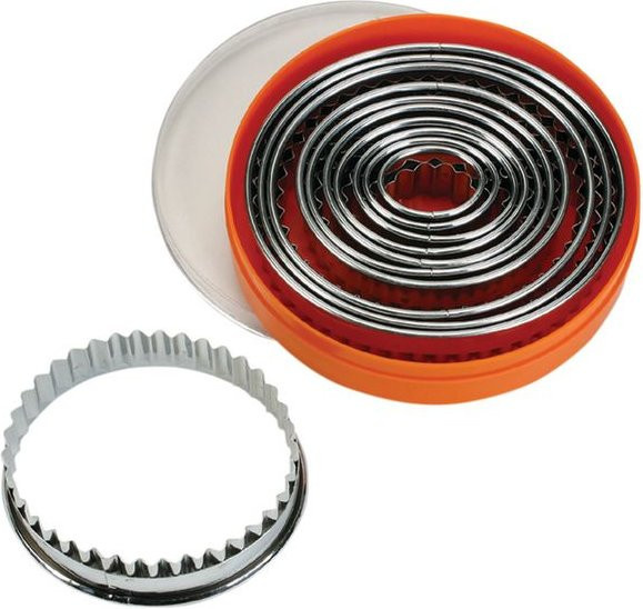 Schneider Ausstechersatz Oval aus Edelstahl in Silber, Höhe: 3 cm - Bild 1