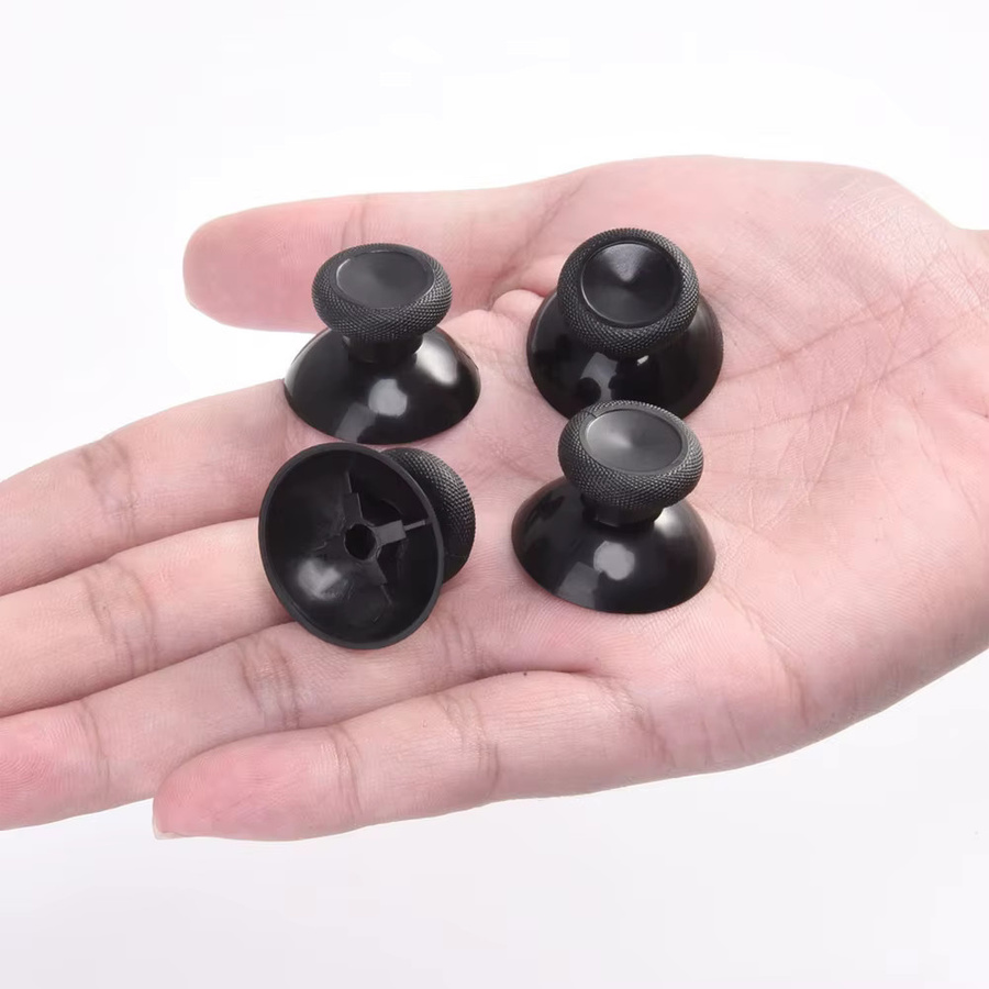 TECTINTER Ersatz-Joystick-Kappen für Xbox One/360 und PlayStation 5/4/3/2, analoge Daumen-Sticks in Schwarz, 10 Stück - Bild 5