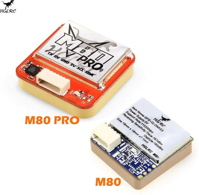 HGLRC M80 PRO GPS Modul mit QMC5883 Kompass für FPV-Drohnen und Flugzeuge, B/T/H: 25 x 25 x 8,3 mm - Bild 1
