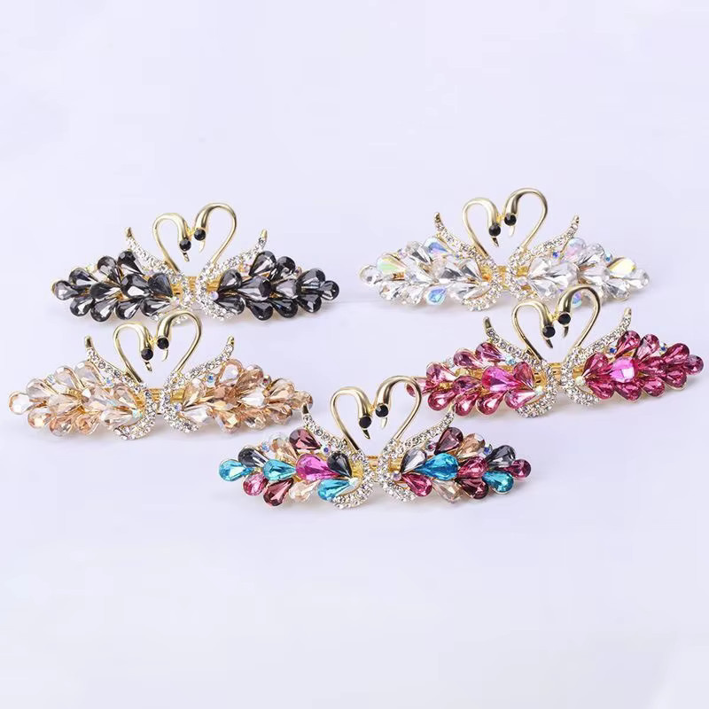 Haarspange Diamant-Schwan - Bild 3