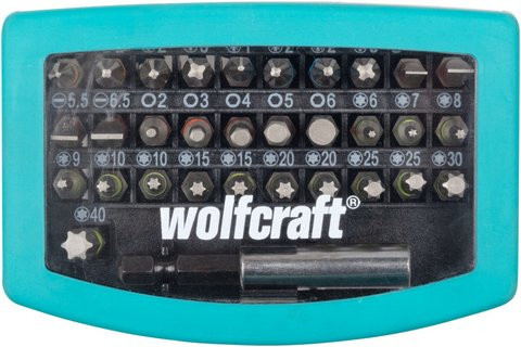 Wolfcraft Bit-Box 2975000 Bit-Halter in Grau - Bild 1