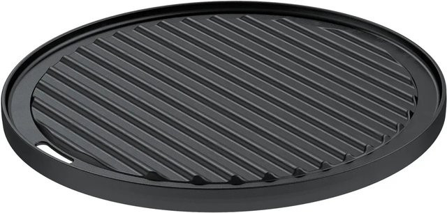Rösle Grillplatte Vario aus Gusseisen, Ø 30 cm, Schwarz - Bild 1
