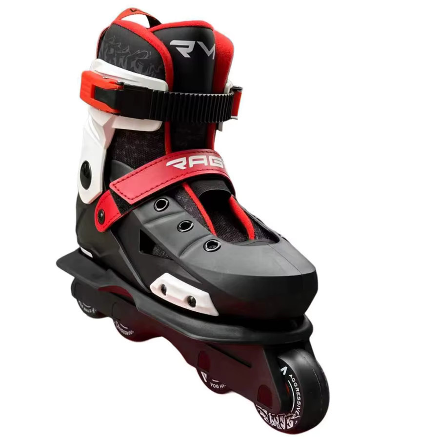 DZQ Verstellbare 4-Rad-Inlineskates, Hochleistungs-Aggressive-Skates - Bild 3
