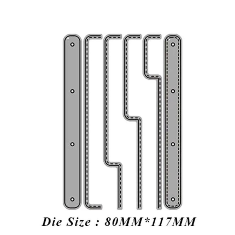 Metall-Stanzformen für Scrapbooking, DIY-Basteln und Fotoalben zur dekorativen Prägung von Papierkarten - Bild 3
