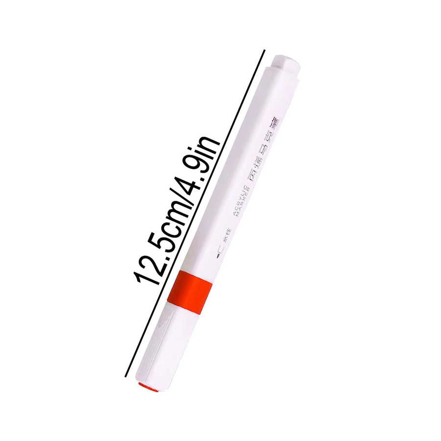 Acryl-Marker-Set mit Bullet-Spitze in Mehrfarben für Schule, Büro und Kunstprojekte - Bild 1