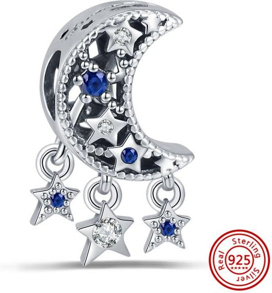 Anhänger 925 Silber, Zirkonia, Weiß, Damen - Bild 1