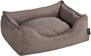 Hunter Hundesofa Boston braun S mit abnehmbarem Bezug und rutschfester Unterseite - Bild 1