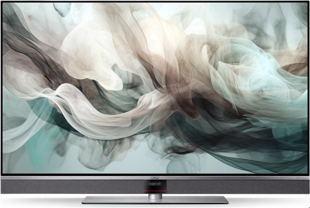 Metz Aurus Silverline 55FA64 OLED Twin Smart-TV 55 Zoll 4K Ultra HD Silber - Bild 1