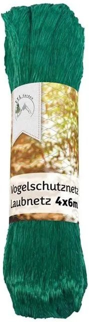 TTL GARDEN Vogelschutznetz in Grün mit 20x20mm Maschenweite, B/B: 4 x 6 m - Bild 1