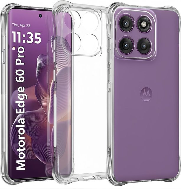Transparente stoßfeste TPU-Handyhülle für Motorola Moto Edge 60, Moto Edge 60 Pro, Moto Edge 60 Fusion und Moto Edge 50 - Bild 1