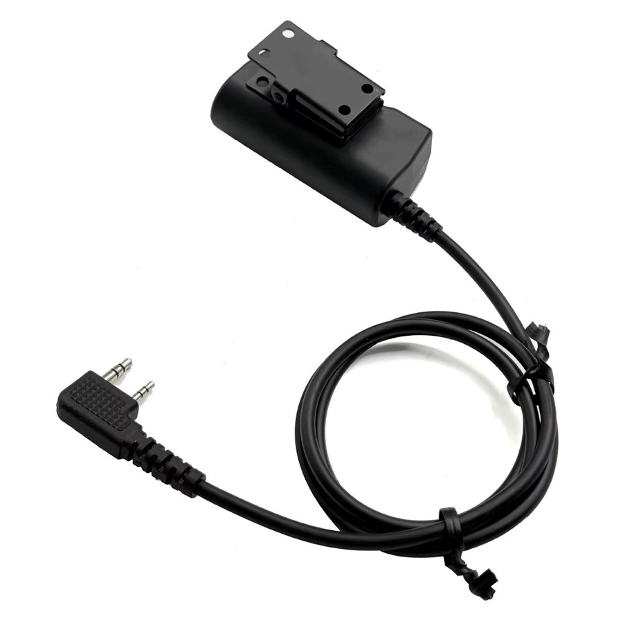 YHKEMA E70 Elektronisches Taktisches Kommunikations-Headset mit U94-PTT-Kabel und Aktiver Geräuschunterdrückung in Grün - Bild 2