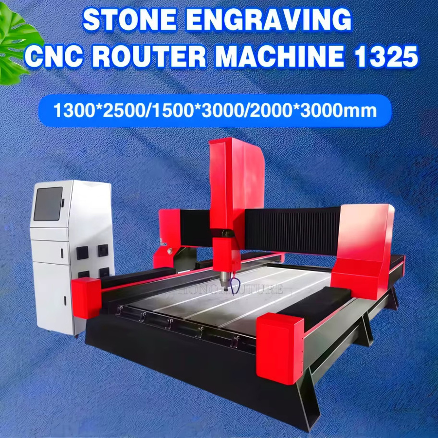 honorfuture CNC Stein Gravur Maschine und Granit Schneidefräse mit Polierfunktion B/T/H: 130 x 250 cm - Bild 3