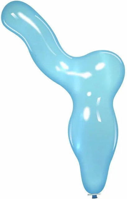 Übergroßer LOONER Elefant Ballon in Kristallfarben (Mehrfarbig) - Bild 1