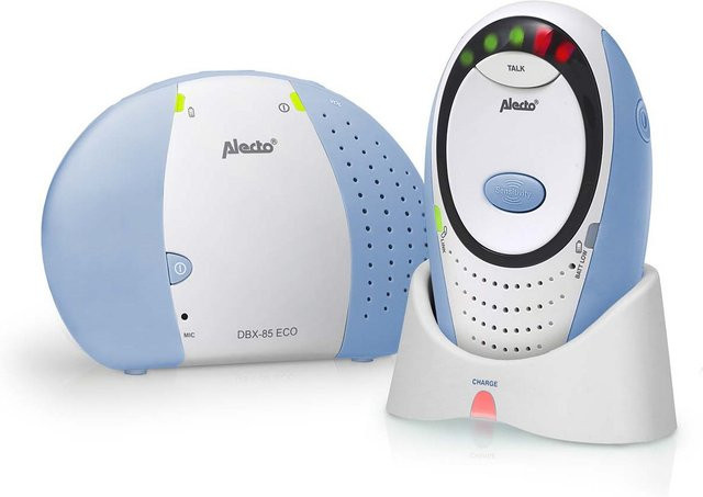 Alecto DBX-85 Eco Babyfon in Blau mit DECT, Vox Eco Mode und Zwei-Wege-Kommunikation - Bild 1