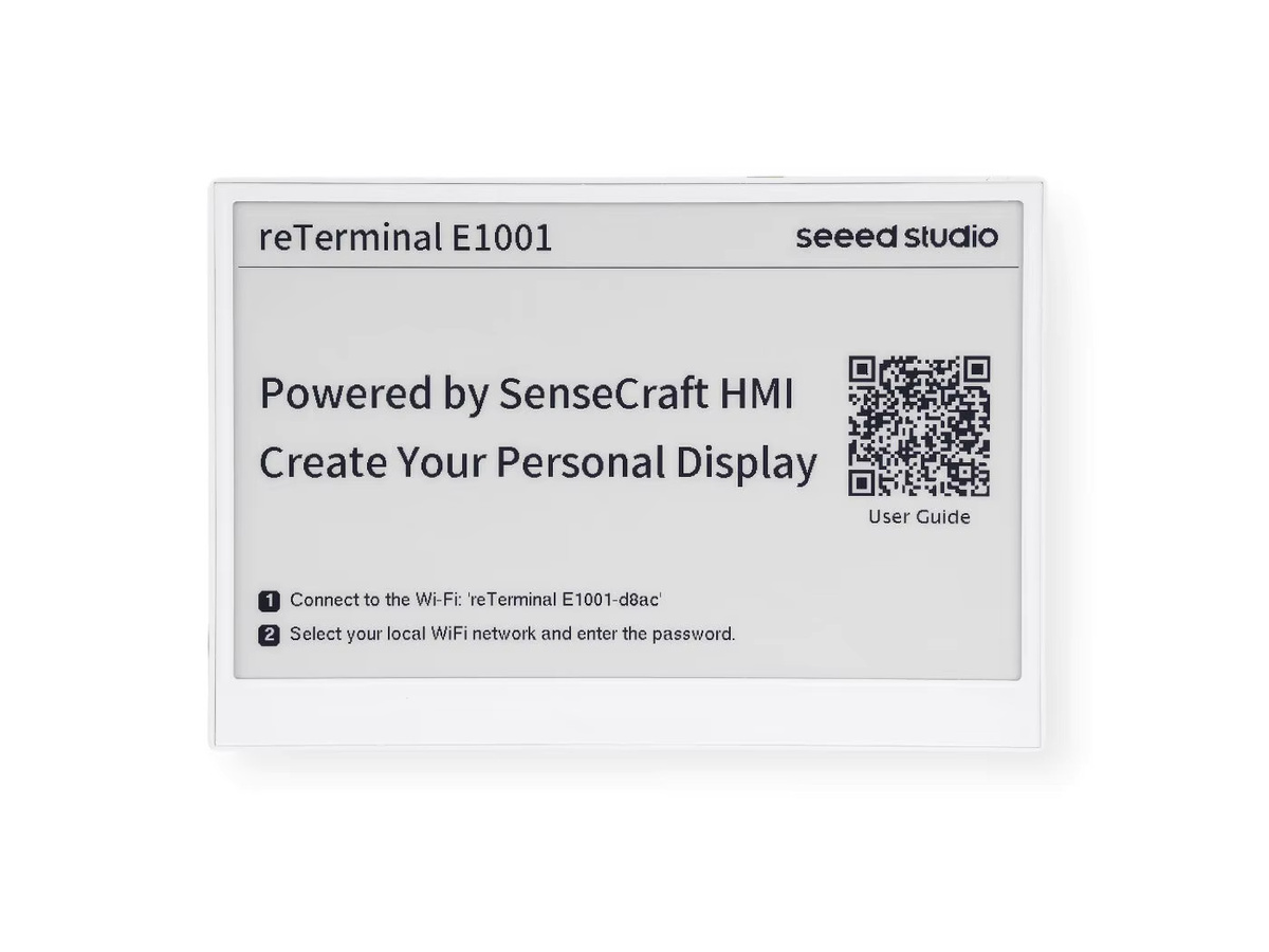 Seeed Studio reTerminal E1001 Monochromes E-Paper-Display, 7,5 Zoll E-Ink-Bildschirm-Dashboard mit ESP32-S3 in Weiß für Home Assistant, TRMNL und Arduino - Bild 2