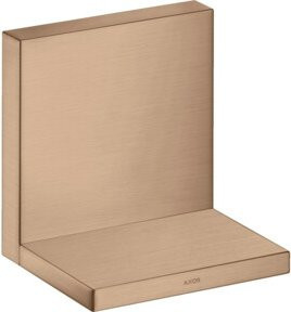 Hansgrohe Axor Starck Ablage in Brushed Red Gold, B/T: 12 x 12 cm - Bild 1