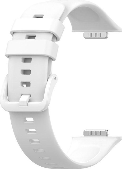 Uhrenarmband Silikon, Weiß, Huawei Watch Fit 2, Unisex - Bild 1