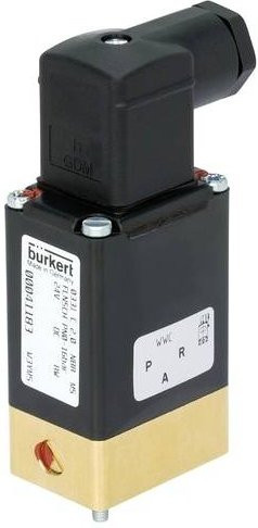 Bürkert Magnetventil 250163 0331 in Schwarz - Bild 1