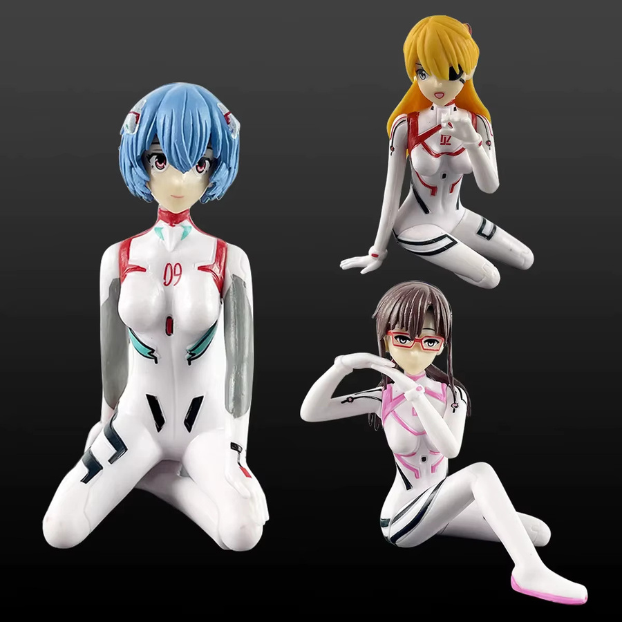 Bandai Evangelion Eva Ayanami Rei Asuka Langley Soryu Actionfigur, 9cm - Bild 3