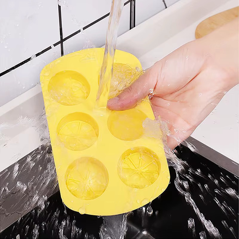 FAIS DU Silikon Eisform Set in Grün mit 6 runden Mulden für Schokolade, Süßigkeiten und Eiswürfel - Bild 2