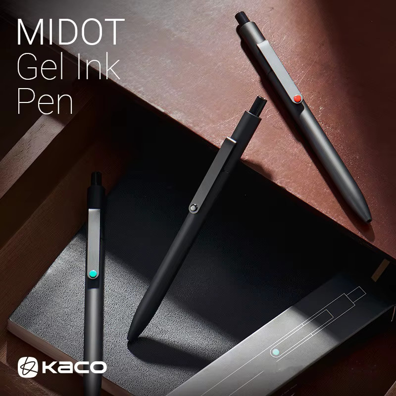 KACO MIDOT Gel-Tintenstifte Schwarz 0,5 mm schnelltrocknend - Bild 2