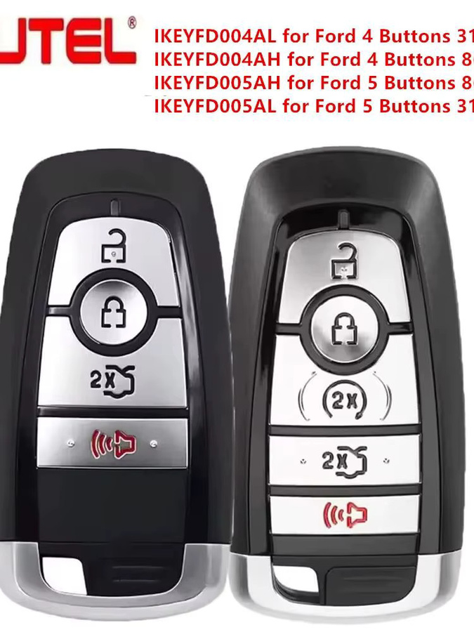 Autel MaxiIM IKEY Premium Smart Key für Ford in Schwarz, kompatibel mit KM100 IM508 IM608 - Bild 5