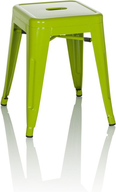 hjh OFFICE Bistrohocker VANTAGGIO aus Stahl im Industry-Look ohne Armlehnen - Bild 1