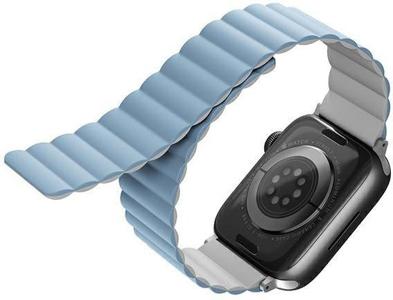 UNIQ Reversible Magnetic Armband für Apple Watch 42mm in Weiß und Blau - Bild 1