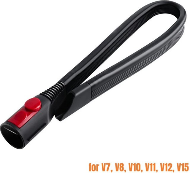 Dyson Flexible Fugendüse in Schwarz, kompatibel mit V7, V8, V10, V11, V12 und V15 Akku-Staubsaugern zur Reinigung von Ecken, Lücken und Trocknerentlüftungen - Bild 1
