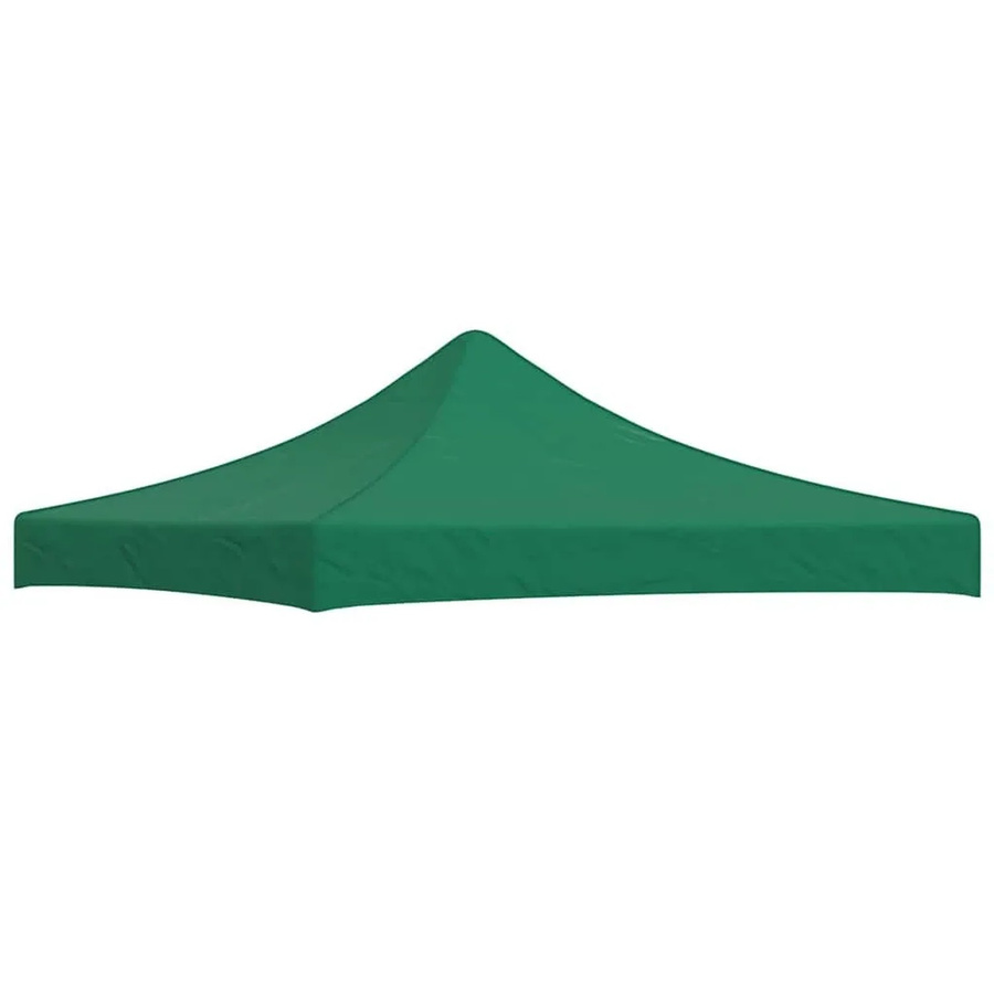 vidaXL Partyzelt-Dach für Faltpavillon in Grün, B/T: 3 x 3 m, aus wasserabweisendem Polyester mit PVC-Beschichtung - Bild 2