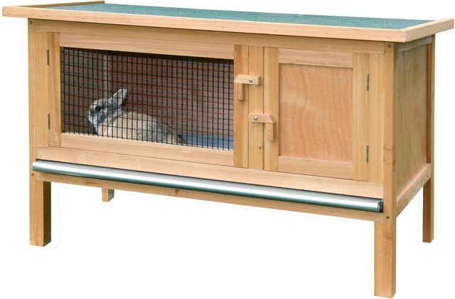Kerbl Nagerhaus Fred Stall für Hasen und Kaninchen mit Ruheraum - Bild 1