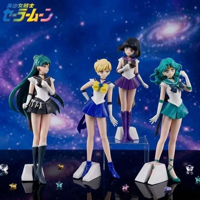 Bandai Sailor Moon Glitter & Glamours Mercury Jupiter Venus, Actionfigur, 23cm - Bild 1