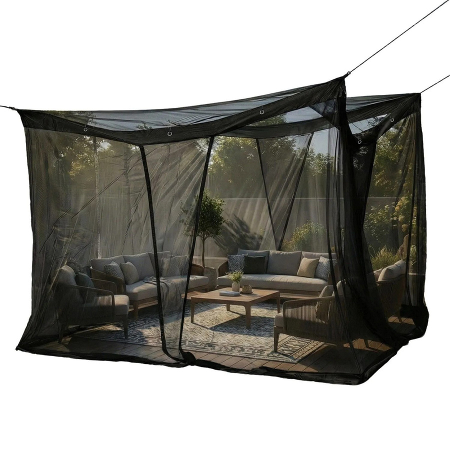 Sekey Moskitonetz Pavillon Insektenschutz für Garten und Outdoor B/T/H: 350 x 250 x 250 cm - Bild 2