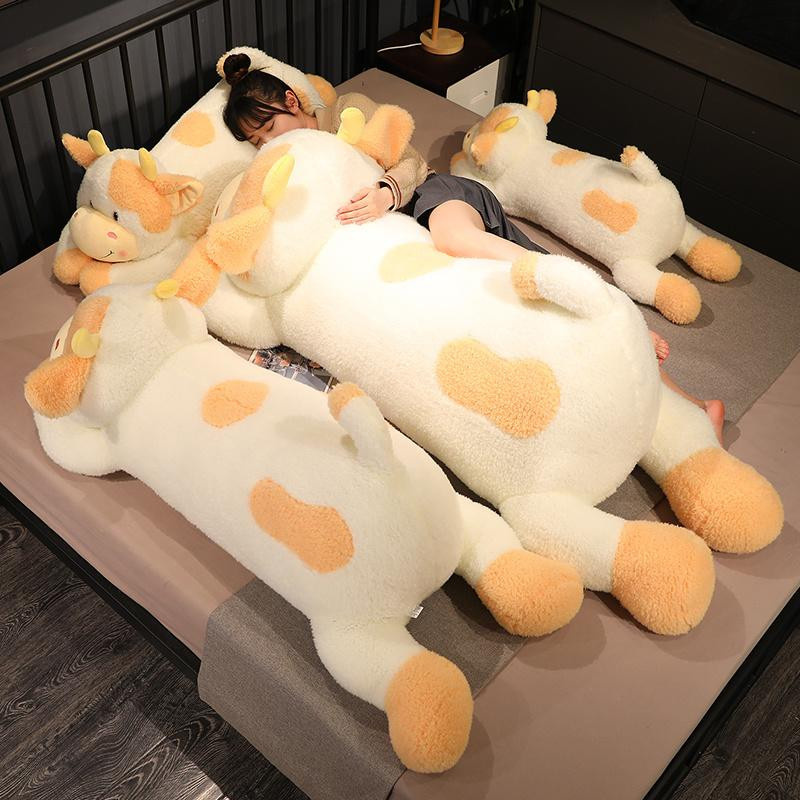Pangcangshu Milchkuh Plüschtier Schlafkissen 90 cm 0–3 Jahre - Bild 1