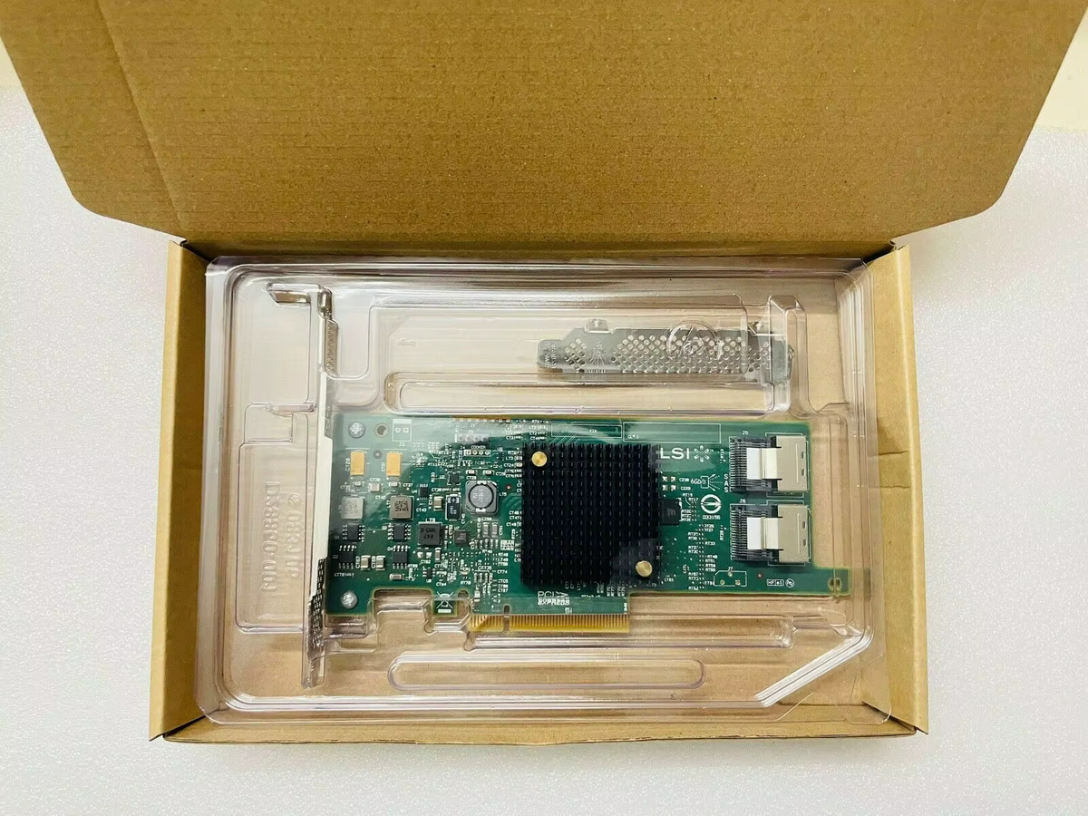 LSI 9207-8i 6 Gbit/s HBA Controller Karte im IT-Modus für ZFS FreeNAS in Grün - Bild 3